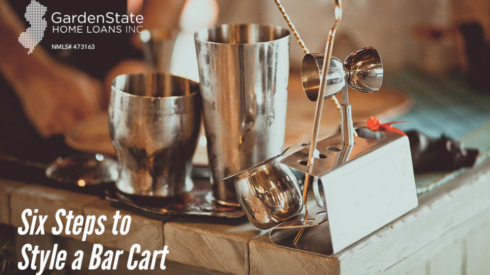 , Six Steps to Style a Bar Cart