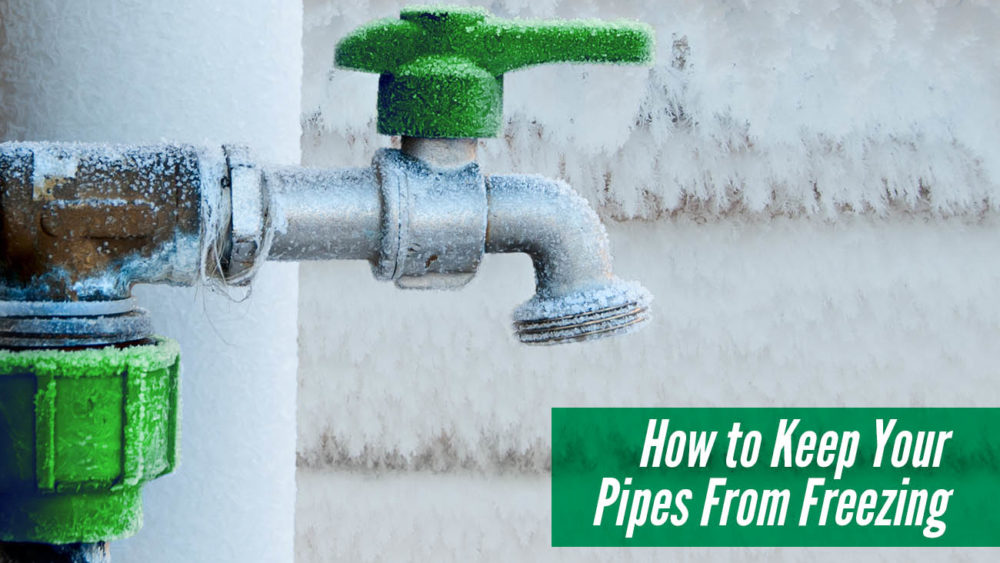 , How to Keep Your Pipes From Freezing