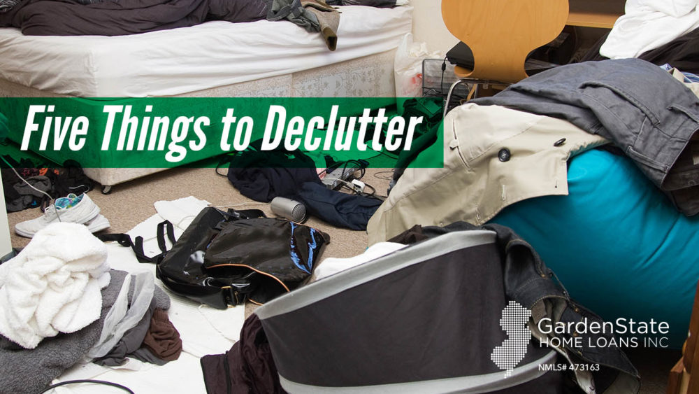 , Five Things to Declutter