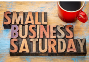 small business saturday sign